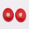 Dyed Oval Natural Jade Cabochons X-G-K021-25x18mm-07-1