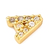 Rack Plating Brass Micro Pave Cubic Zirconia Cabochons KK-F874-04G-A-2