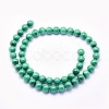 Natural Malachite Beads Strands G-O166-07A-10mm-2