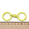 Alloy Spring Gate Clasps PALLOY-Q009-01F-3