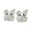 Alloy Crystal Rhinestone Pendants FIND-G108-04A-P-1