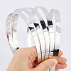 Iron Hair Band Findings OHAR-WH0011-78C-3