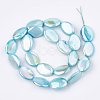 AB Color Freshwater Shell Beads Strands SHEL-S274-39C-2