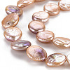 Natural Keshi Pearl Beads Strands PEAR-S018-02E-4