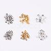 1 Box 3 Color Brass Crimp Beads KK-JP0010-04-2