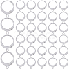 304 Stainless Steel Leverback Earring Findings STAS-SP0001-02B-1