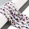 Printing Glass Beads for Necklaces Bracelets Making GLAA-B020-02A-07-2