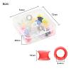 32Pcs 16 Colors Silicone Glitter Thin Ear Gauges Flesh Tunnels Plugs FIND-YW0001-19C-4