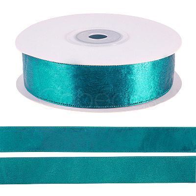 1 Roll Imitation Leather Polyester Ribbon LC-TA0001-02A-1
