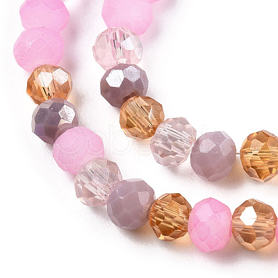 Glass Beads Strands EGLA-A034-M2mm-01-1
