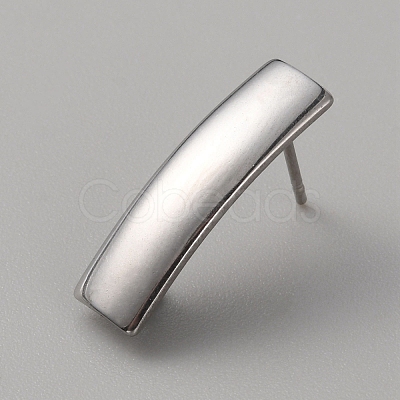 304 Stainless Steel Stud Earring STAS-WH0017-030P-1