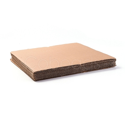 Corrugated Cardboard Sheets Pads AJEW-WH0104-34B-1