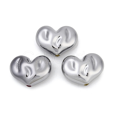 Plating Acrylic Beads OACR-B031-01B-1