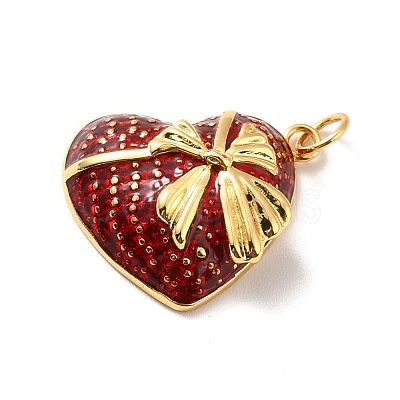 Rack Plating Brass Micro Pave Cubic Zirconia Pendants KK-M230-02G-1