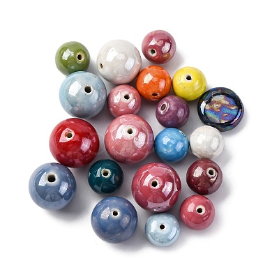 Handmade Polymer Clay Beads PORC-K005-02-1