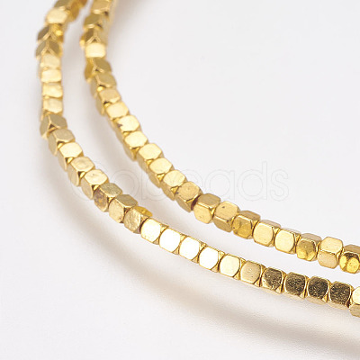 Grade AA Non-Magnetic Synthetic Hematite Bead Strands X-G-G652-19G-1