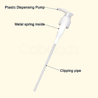 12Pcs 3 Colors Plastic Dispensing Pump FIND-GF0001-88B-1