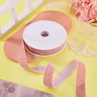 10 Yards Polyester Velvet Ribbon OCOR-TA0004-13A-1