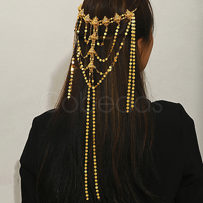 Brass Multi-layer Tassel Headpiece BI1246-1