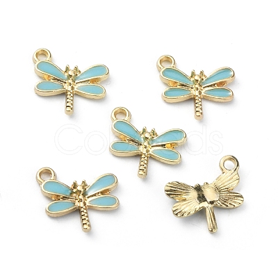 Alloy Enamel Pendants ENAM-CJC0006-39C-1