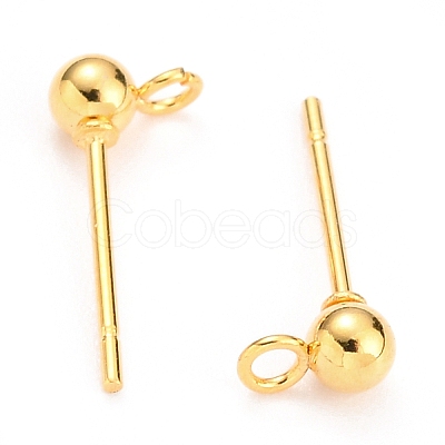 316L Surgical Stainless Steel Round Ball Stud Earring Post LS-X-STAS-Z035-02G-H-1
