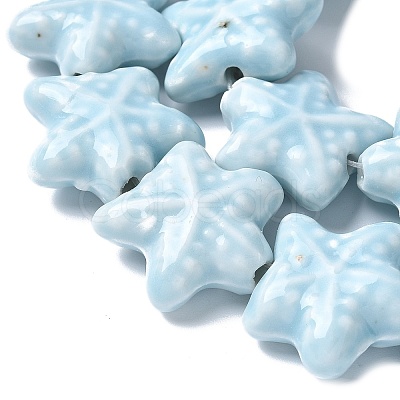 Ocean Series Handmade Porcelain Beads PORC-R002-05-09-1