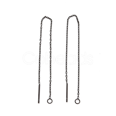 304 Stainless Steel Stud Earring Finding STAS-E161-06EB-1