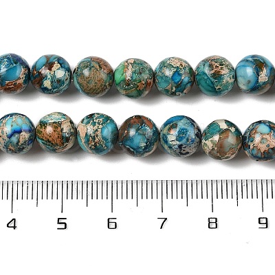 Dyed Natural Regalite/Imperial Jasper/Sea Sediment Jasper Beads Strands X-G-B124-C01-21-1