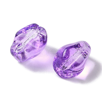 Baking Paint Glass Beads GLAA-S202-17G-1