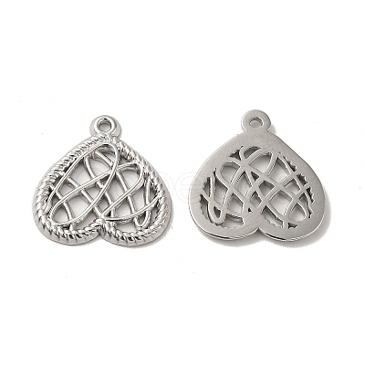 Non-Tarnish 304 Stainless Steel Pendants STAS-H212-21P-1