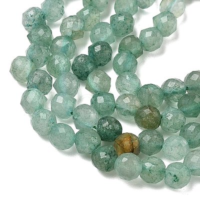Natural Green Strawberry Quartz Beads Strands GG-NH0019-A01-6mm-1