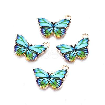Printed Alloy Pendants PALLOY-N168-004J-1
