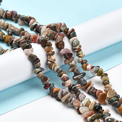 Natural Alashan Agate Beads Strands G-P497-03A-05-1