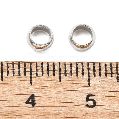 Brass Crimp Beads KK-S509-01P-06-1