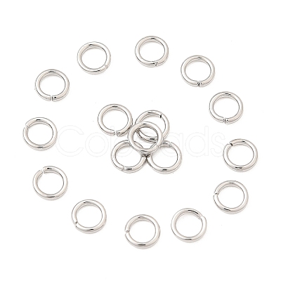 SHEGRACE Brass Open Jump Rings XGR0078P-12P-1