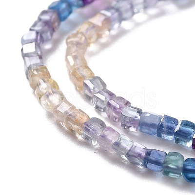 Natural Fluorite Beads Strands G-K312-06A-1