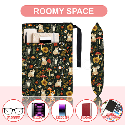 Polyester Book Cover AJEW-WH0572-004-1