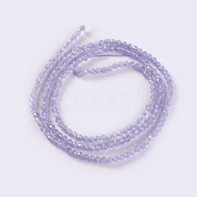 Glass Beads Strands EGLA-E057-02A-07-1