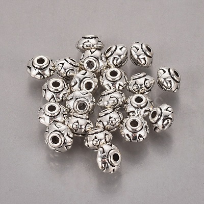 Tibetan Silver Beads AB652-1