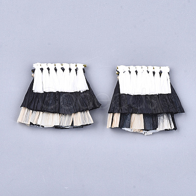 Raffia Tassel Pendant Decoration LS-FIND-T023-17-1