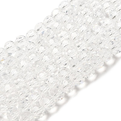 Transparent Glass Beads EGLA-A035-T8mm-D19-1