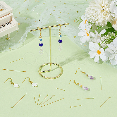 300Pcs 6 Styles Brass Ball Head Pins KK-ME0002-85-1