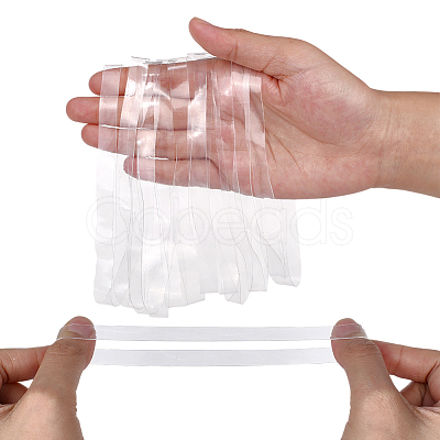 Transparent TPU Rubber Binding Band AJEW-NB0008-13D-1