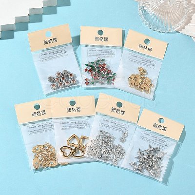 SHEGRACE Brass Micro Pave Cubic Zirconia Pendants XGRQ4G003-691G-1