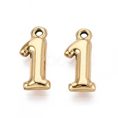 Ion Plating(IP) 304 Stainless Steel Pendants STAS-N109-261B-G-1