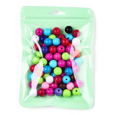 Macaron Color Plastic Yin-yang Resealable Bags OPP-N001-01B-08-1