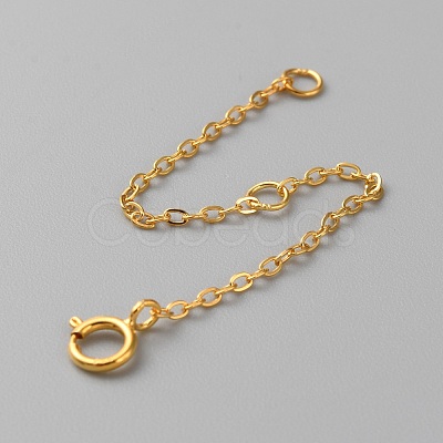925 Sterling Silver Cable Chain Extender FIND-WH0420-02A-G-1