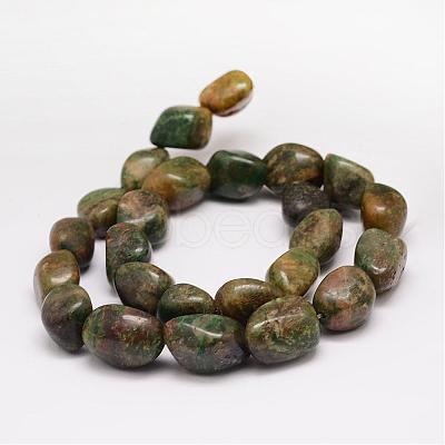 Natural African Jade Bead Strands G-K153-D08-1