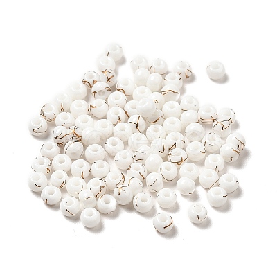 6/0 Opaque Glass Seed Beads SEED-P005-A02-1