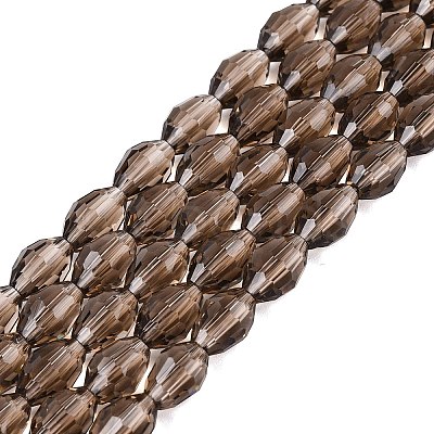 Transparent Glass Beads Strands GLAA-N071-01A-A17-1